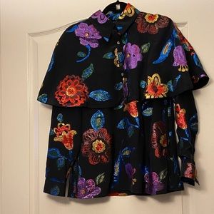 Burberry silk jacquard shirt